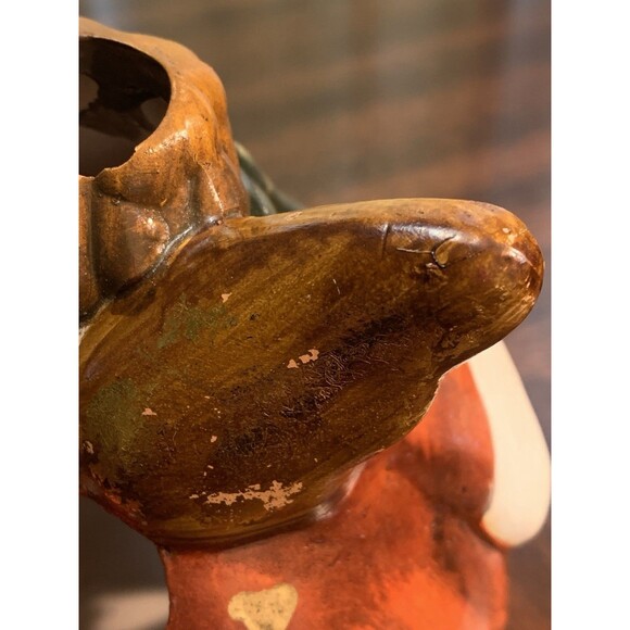 Candle Holder Round Ball Roly Poly Angel Delton Products Hand Painted Cut Out - Picture 7 of 11